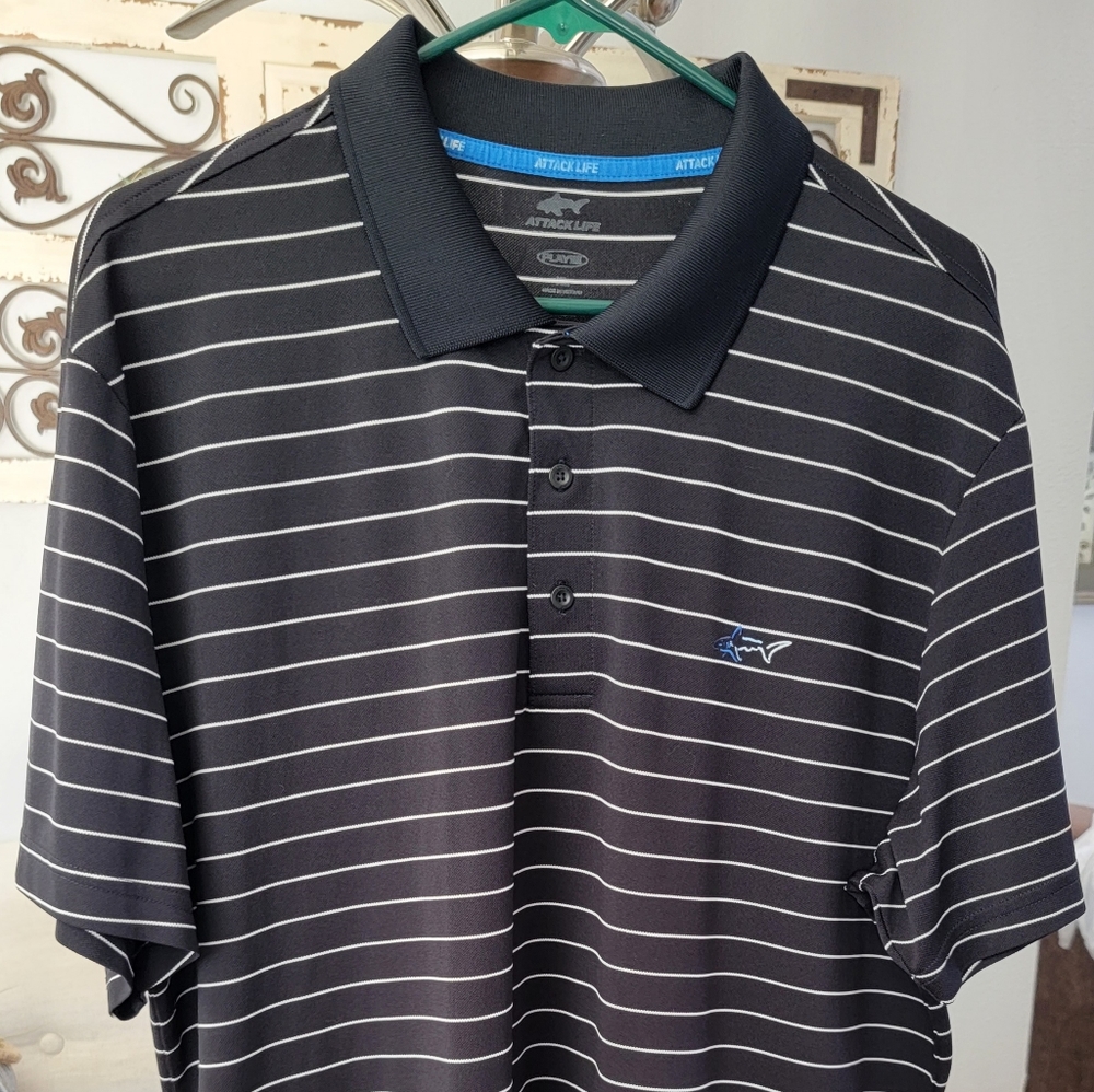 Greg Norman 1/4 Button Up XL
